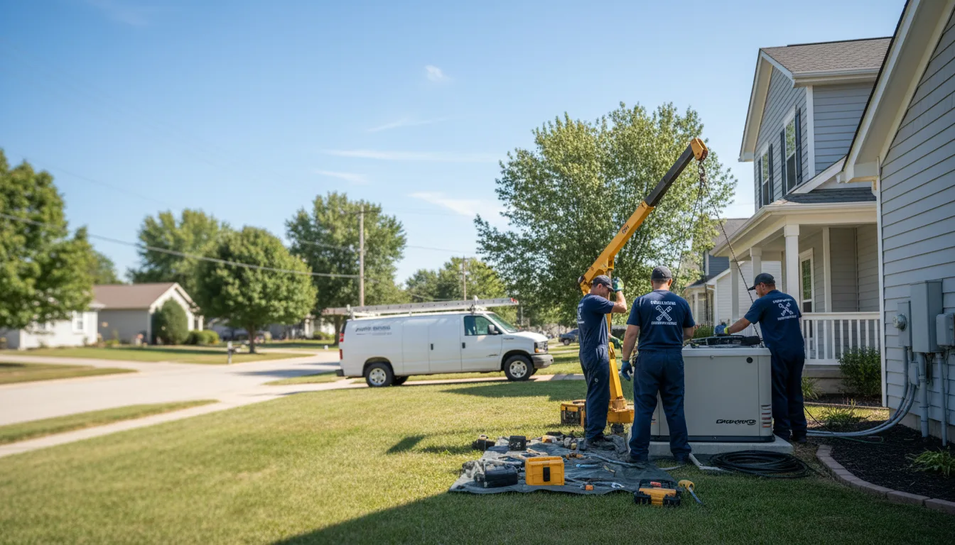 Generator Installation in Buckholts, TX near me